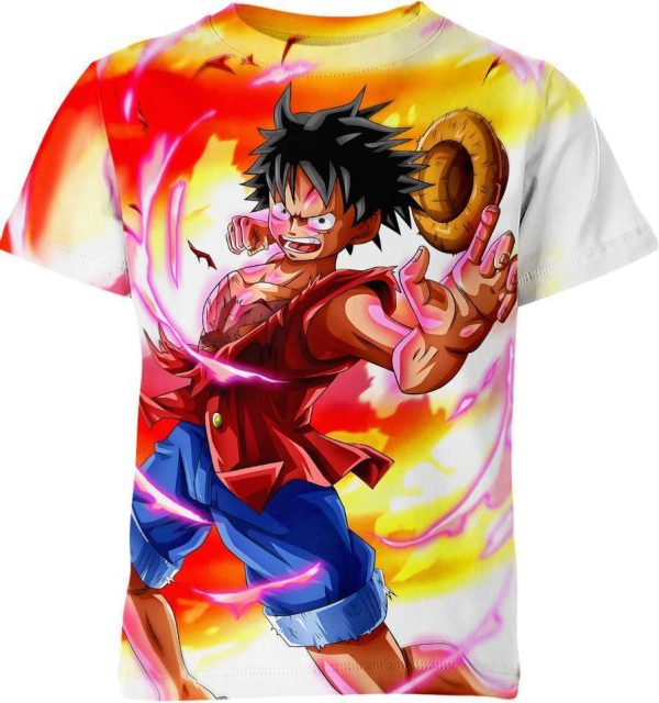 Monkey D Luffy From One Piece Shirt Jezsport.com