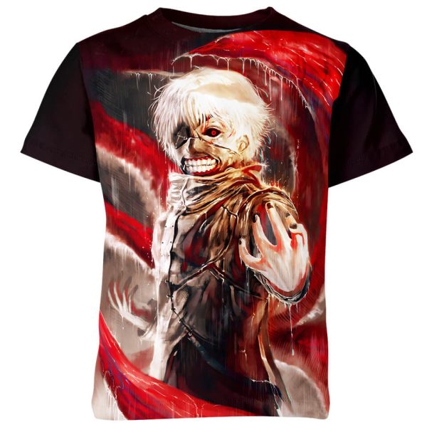 Ken Kaneki From Tokyo Ghoul Shirt Jezsport.com