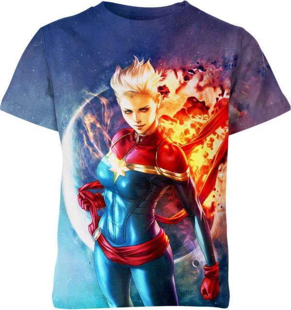 Captain Marvel Shirt Jezsport.com