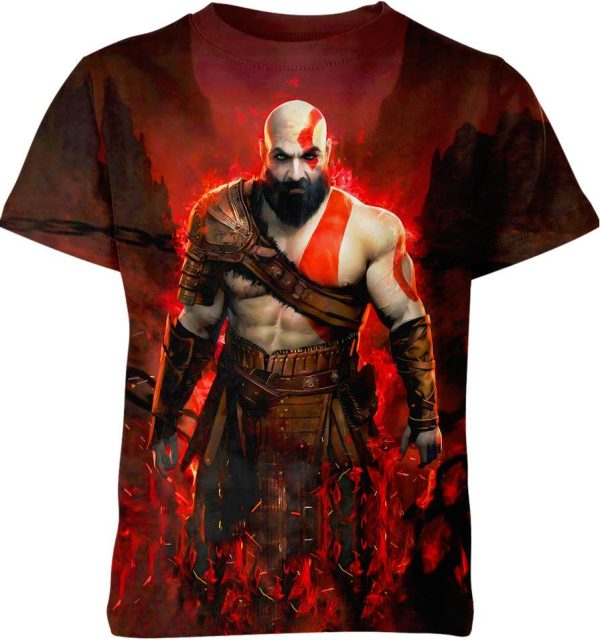 Kratos From God Of War Shirt Jezsport.com