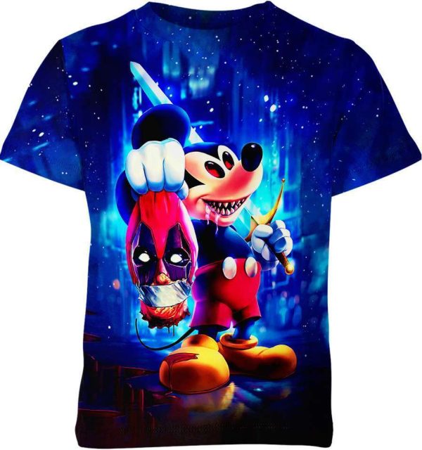 Deadpool x Mickey Mouse Shirt Jezsport.com