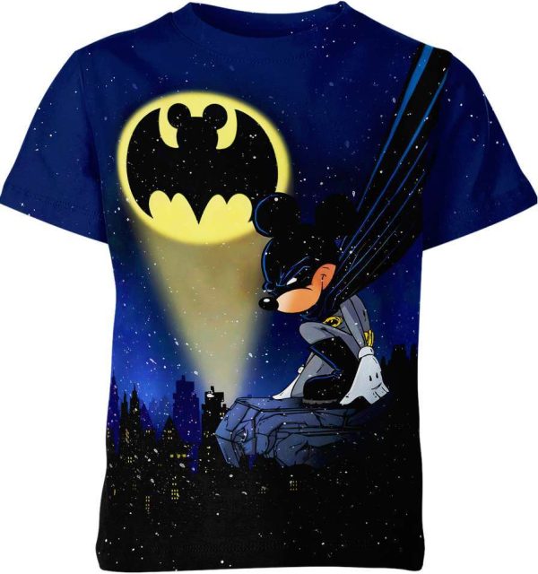 Batman x Mickey Mouse Shirt Jezsport.com