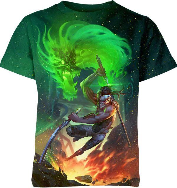 Genji From Overwatch Shirt Jezsport.com