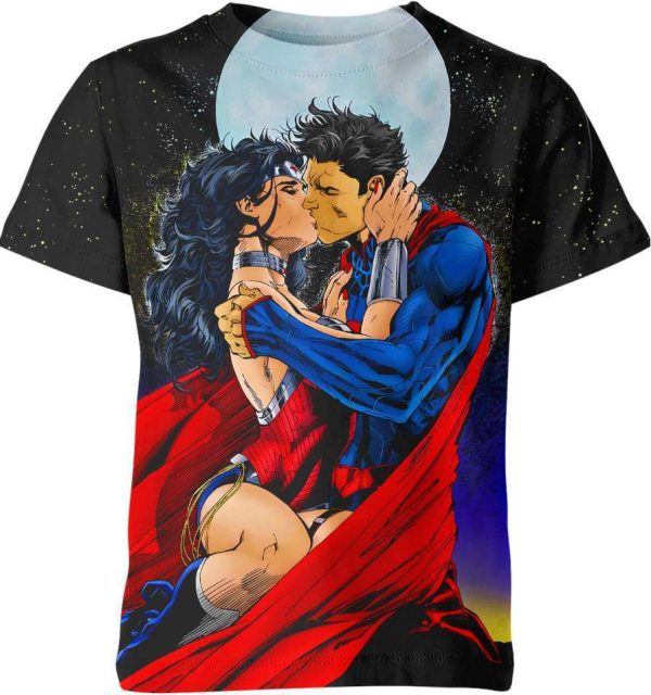 Superman Wonder Woman Shirt Jezsport.com