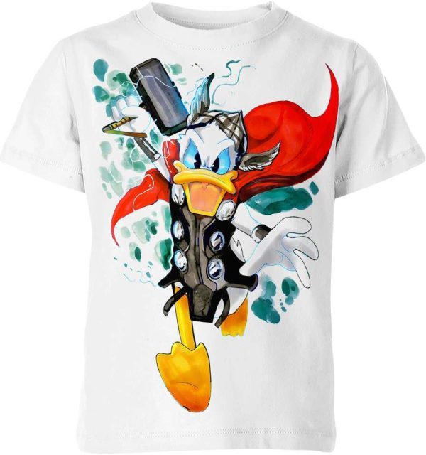 Thor x Donald Duck Shirt Jezsport.com