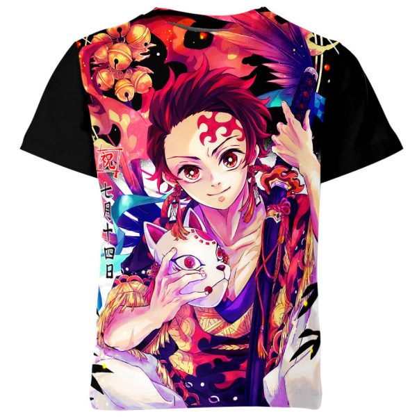 Tanjiro Kamado From Demon Slayer Shirt Jezsport.com