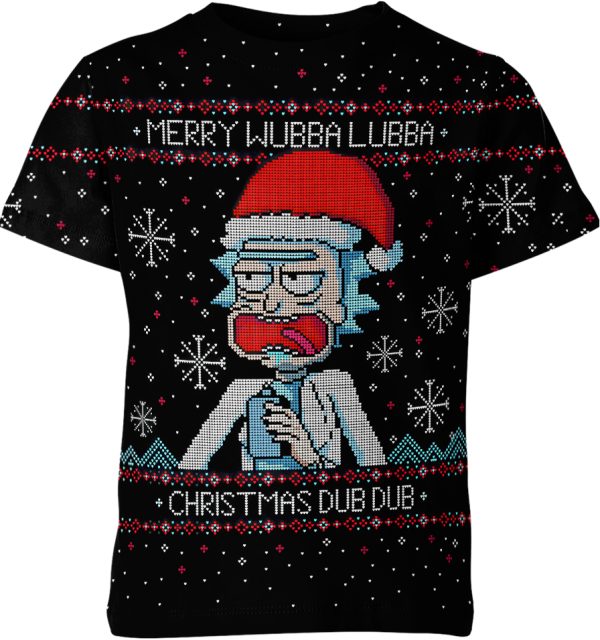 Rick And Morty Christmas Shirt Jezsport.com