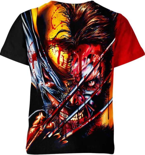 Wolverine From X-Men Marvel Heroes Shirt Jezsport.com