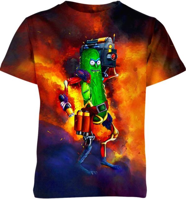 Pickle Rick From Rick And Morty Shirt Jezsport.com