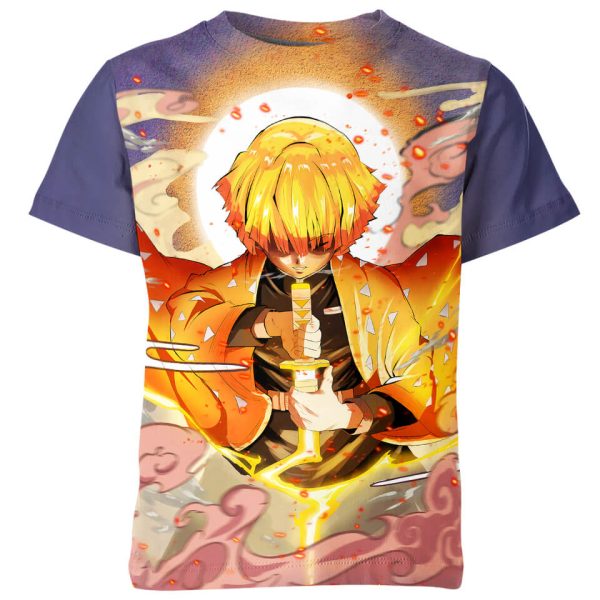 Zenitsu Agatsuma From Demon Slayer Shirt Jezsport.com