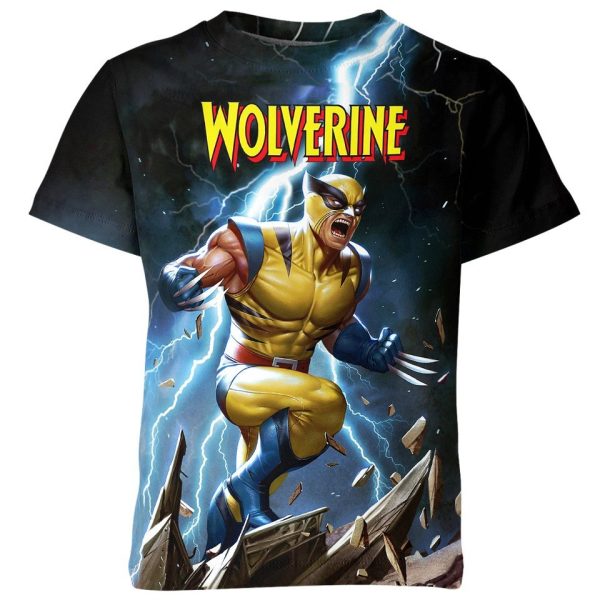 Wolverine From X-Men Marvel Heroes Shirt Jezsport.com