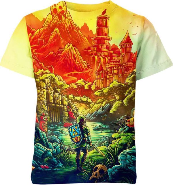 Link from The Legend Of Zelda Shirt Jezsport.com