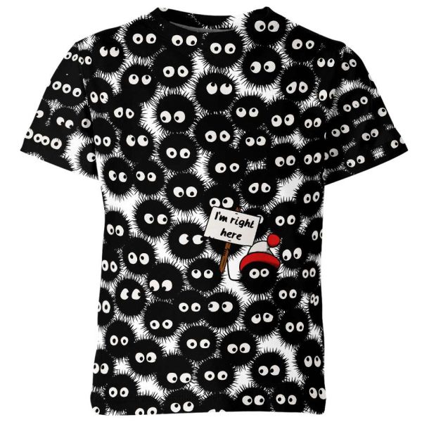 Susuwatari From Studio Ghibli Shirt Jezsport.com