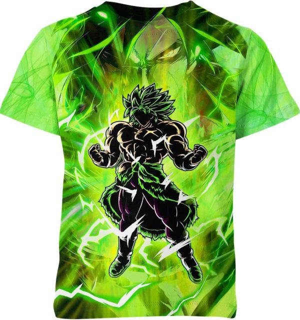 Broly From Dragon Ball Z Shirt Jezsport.com