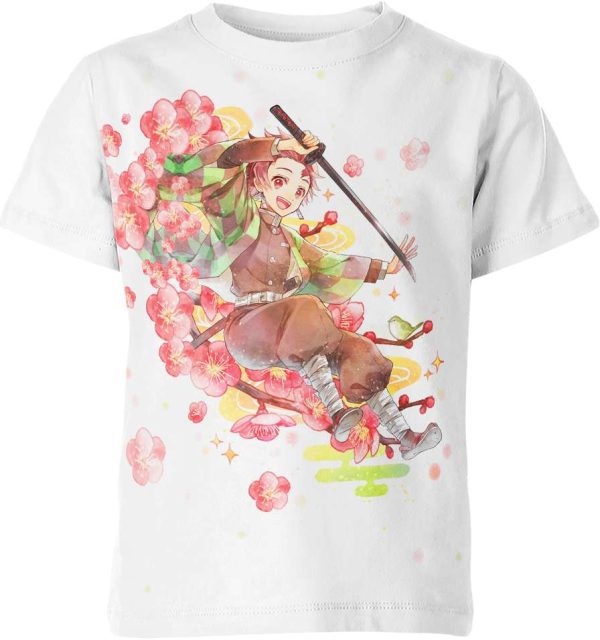 Tanjiro Kamado From Demon Slayer Shirt Jezsport.com