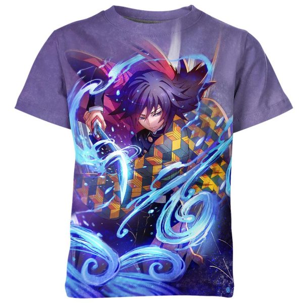 Giyu Tomioka From Demon Slayer Shirt Jezsport.com