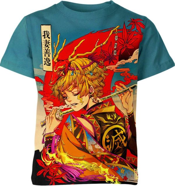 Zenitsu Agatsuma From Demon Slayer Shirt Jezsport.com