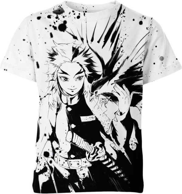 Kyojuro Rengoku From Demon Slayer Shirt Jezsport.com