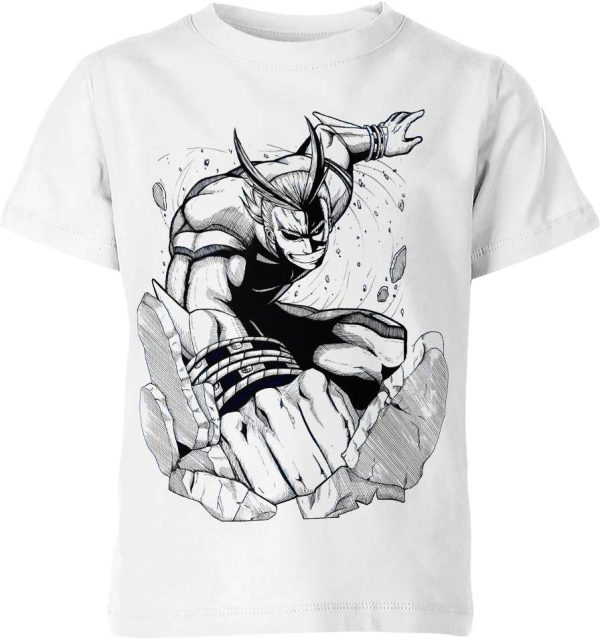 All Might From My Hero Academia Shirt Jezsport.com