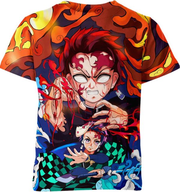 Tanjiro Kamado From Demon Slayer Shirt Jezsport.com