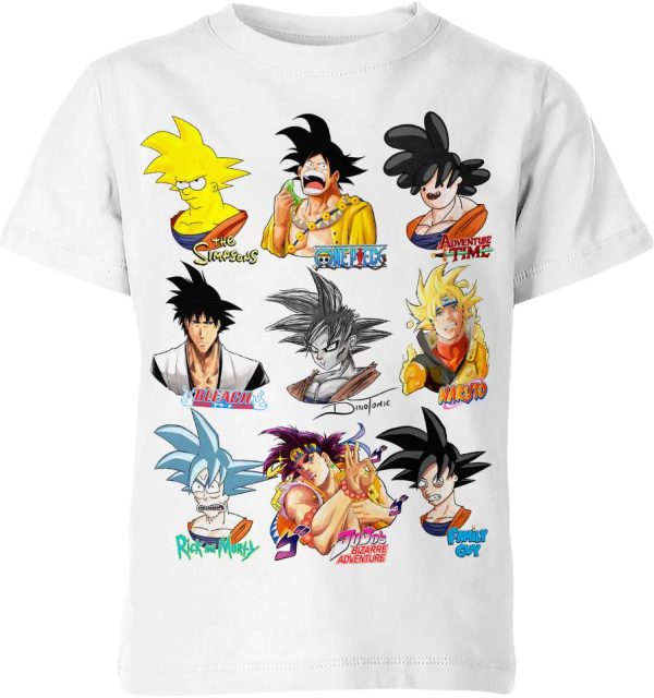 Son Goku From Dragon Ball Z Shirt Jezsport.com