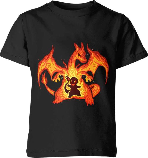 Charmander Charizard From Pokemon Shirt Jezsport.com