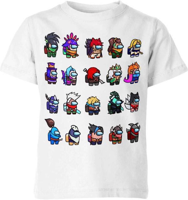 Among Us x League Of Legends Shirt Jezsport.com