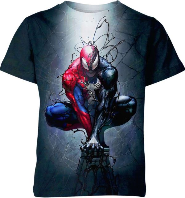 Venom X Spider Man Shirt Jezsport.com