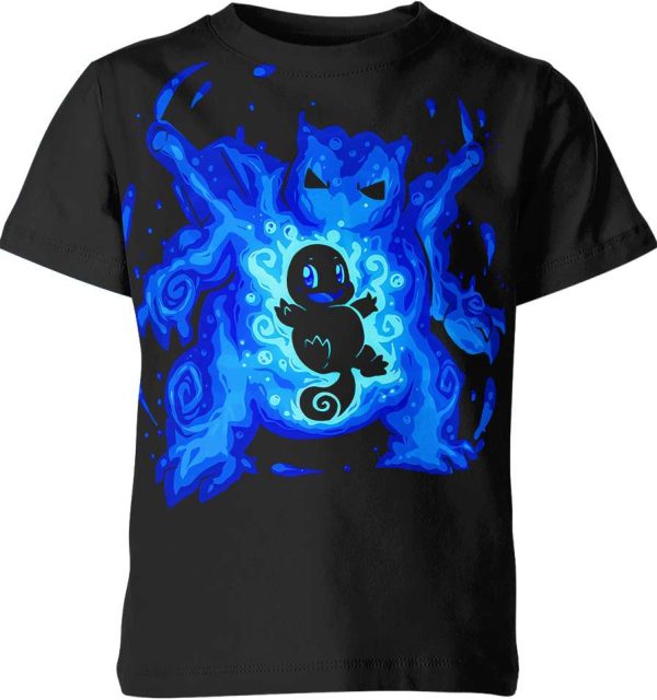 Squirtle Blastoise From Pokemon Shirt Jezsport.com