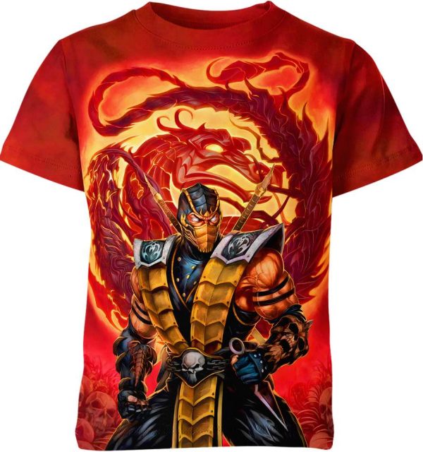 Scorpion From Mortal Kombat Shirt Jezsport.com