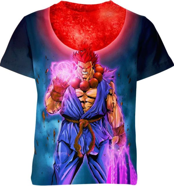 Akuma From Street Fighter Shirt Jezsport.com