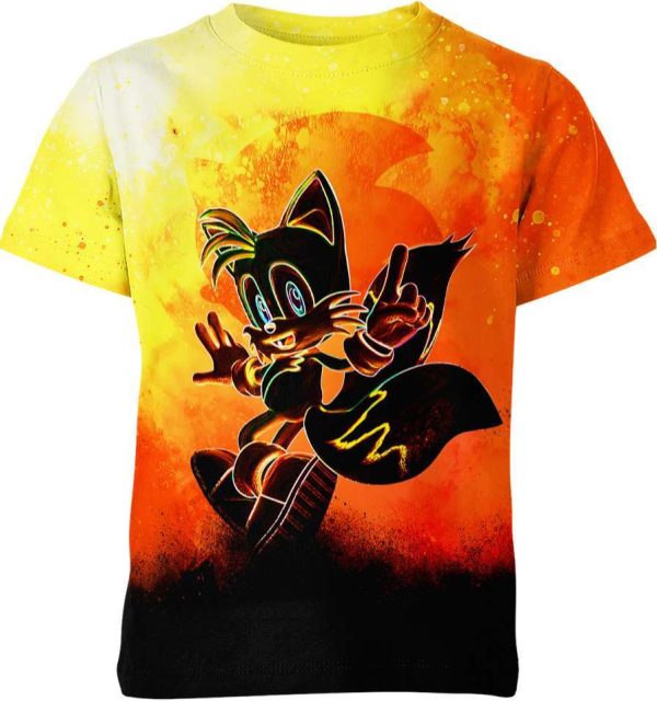Miles Tails Prower From Sonic The Hedgehog Shirt Jezsport.com