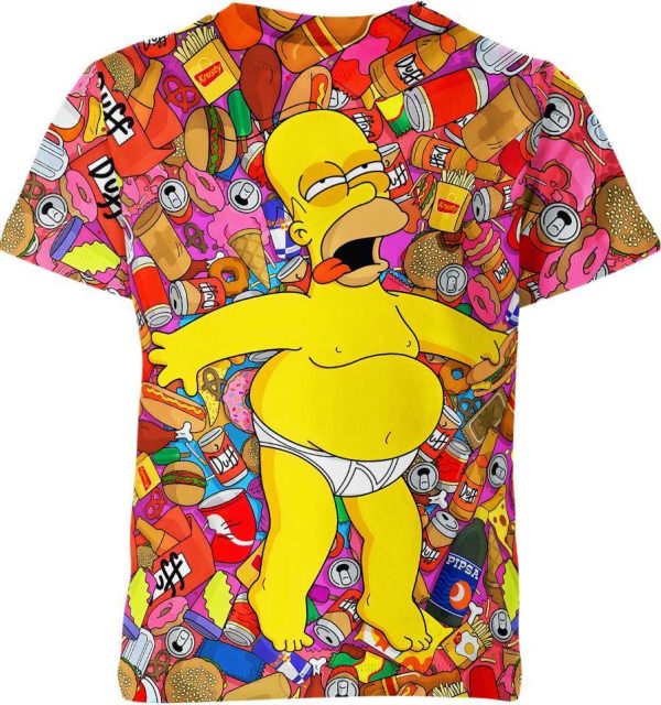 Homer Jay Simpson From The Simpsons Shirt Jezsport.com