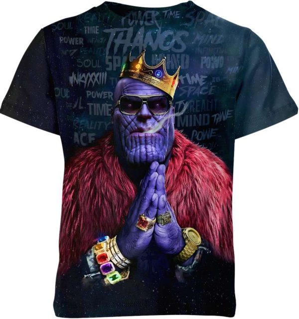 Thanos Marvel Hero Shirt Jezsport.com