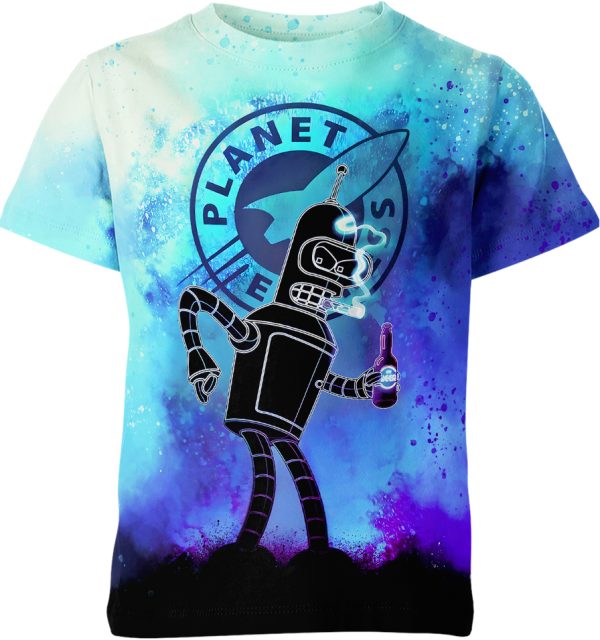 Bender Futurama Cartoon Shirt Jezsport.com