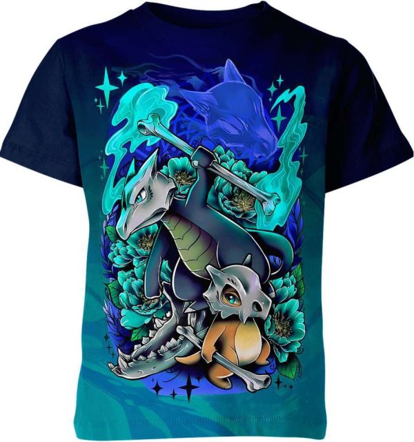 Cubone Marowak from Pokemon Shirt Jezsport.com