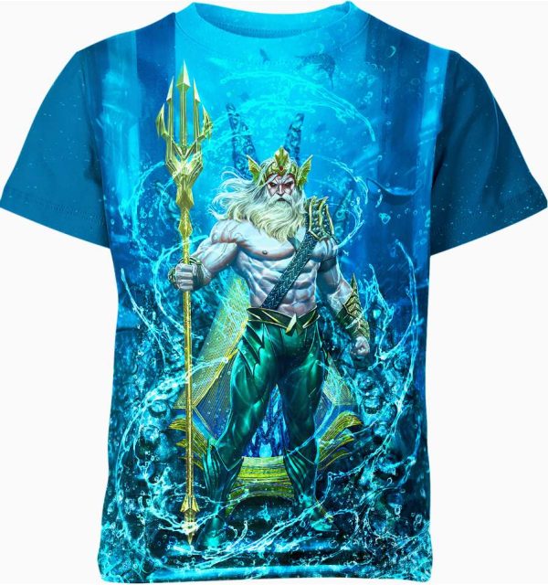 Aquaman x Poseidon Shirt Jezsport.com