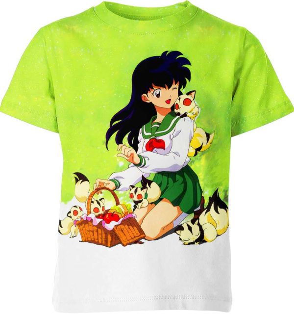 Kagome Higurashi and Kilala from Inuyasha Shirt Jezsport.com