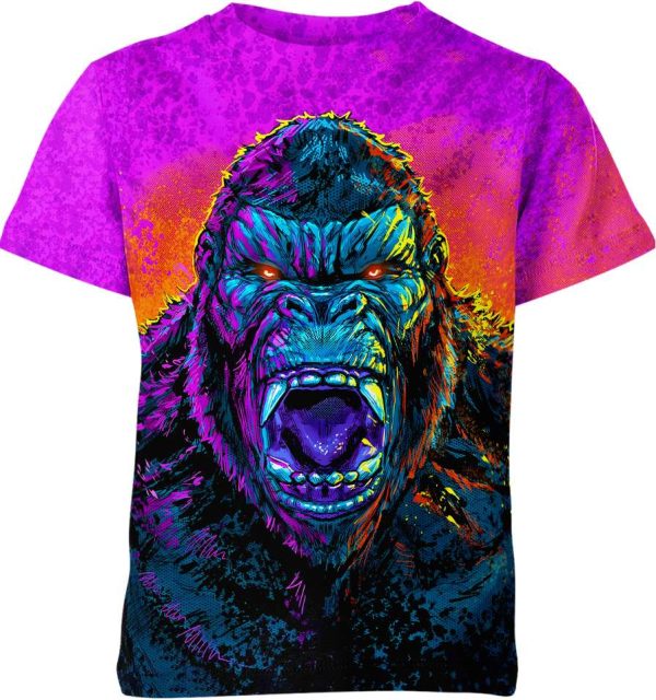 King Kong from Godzilla Shirt Jezsport.com