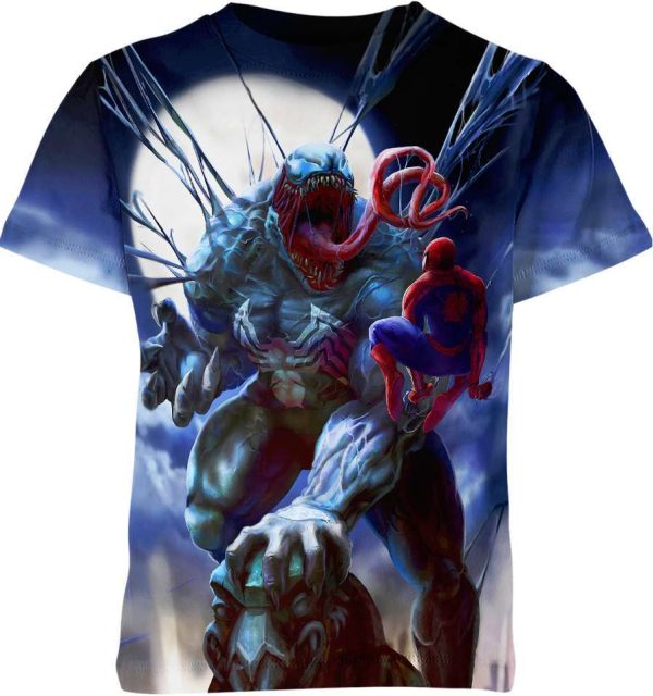 Venom Vs Spider Man Shirt Jezsport.com