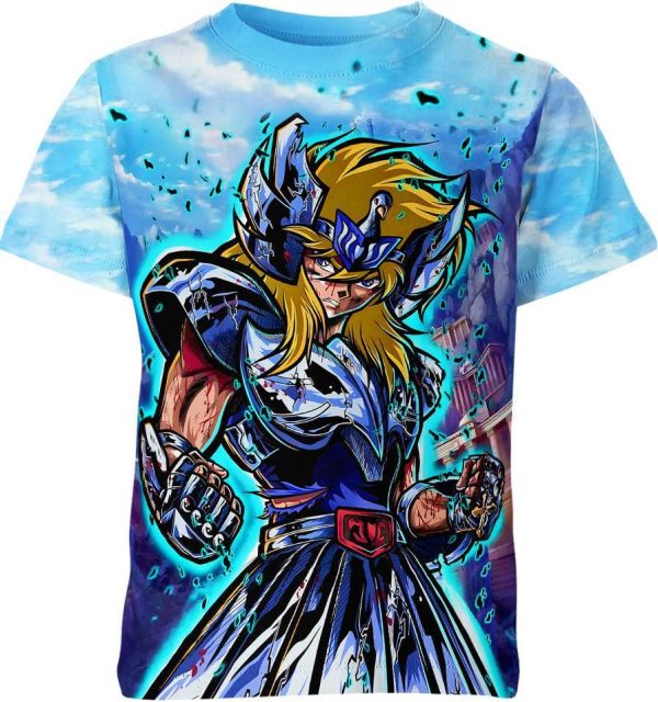 Cygnus Hyoga From Saint Seiya Shirt Jezsport.com