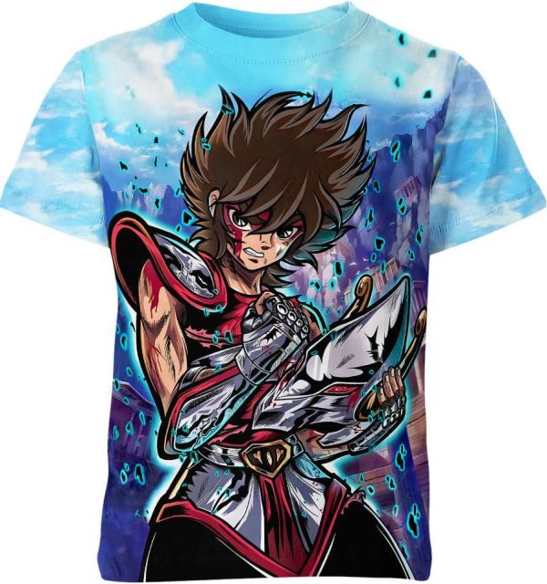 Pegasus Seiya From Saint Seiya Shirt Jezsport.com