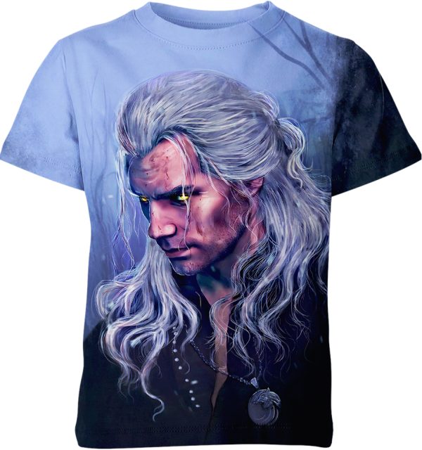 Geralt Of Rivia from The Witcher Shirt Jezsport.com