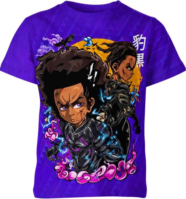 Huey And Riley from The Boondocks Shirt Jezsport.com