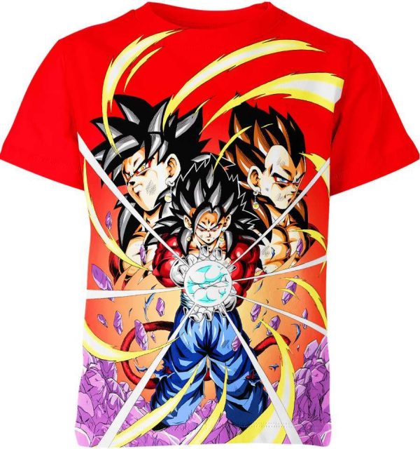 Son Goku x Vegeta Gogeta From Dragon Ball Z Shirt Jezsport.com