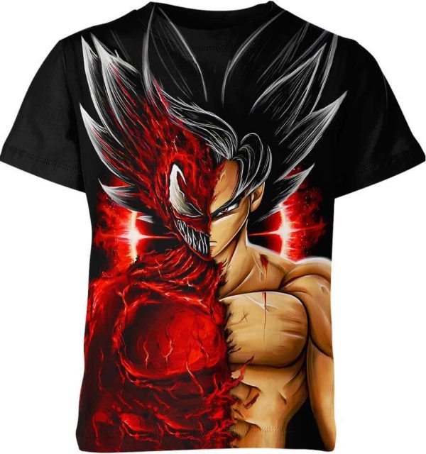 Carnage X Son Goku Dragon Ball Z Shirt Jezsport.com