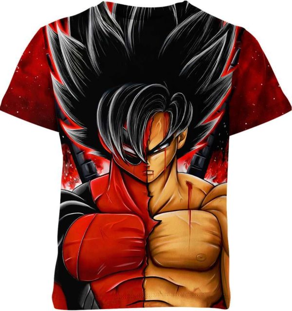 Deadpool X Son Goku Dragon Ball Z Shirt Jezsport.com