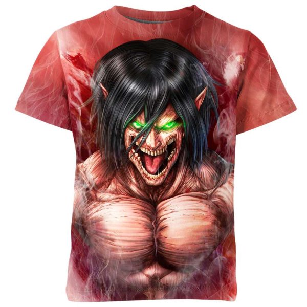 Eren Yeager From Attack On Titan Shirt Jezsport.com