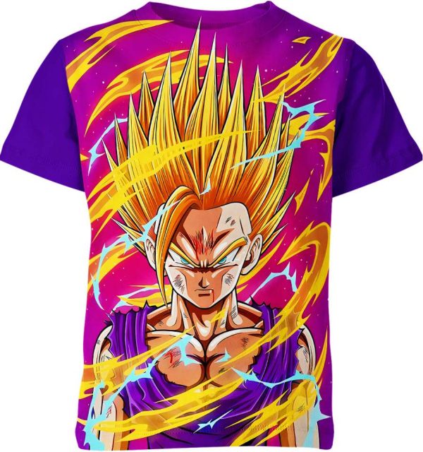 Son Gohan From Dragon Ball Z Shirt Jezsport.com