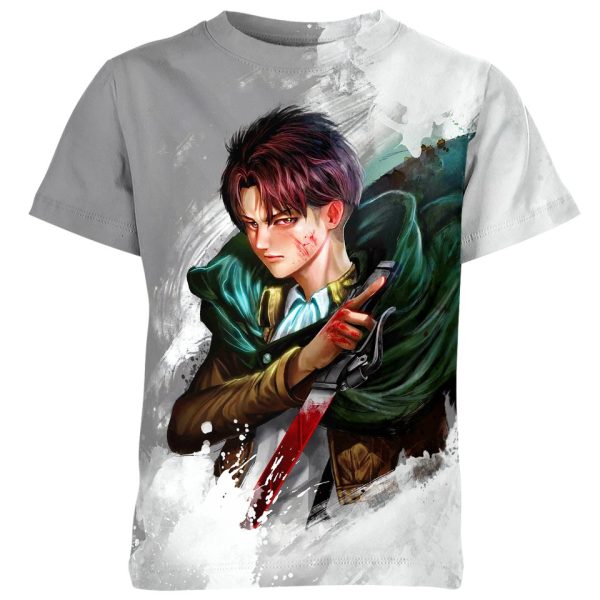 Levi Ackerman From Attack On Titan Shirt Jezsport.com